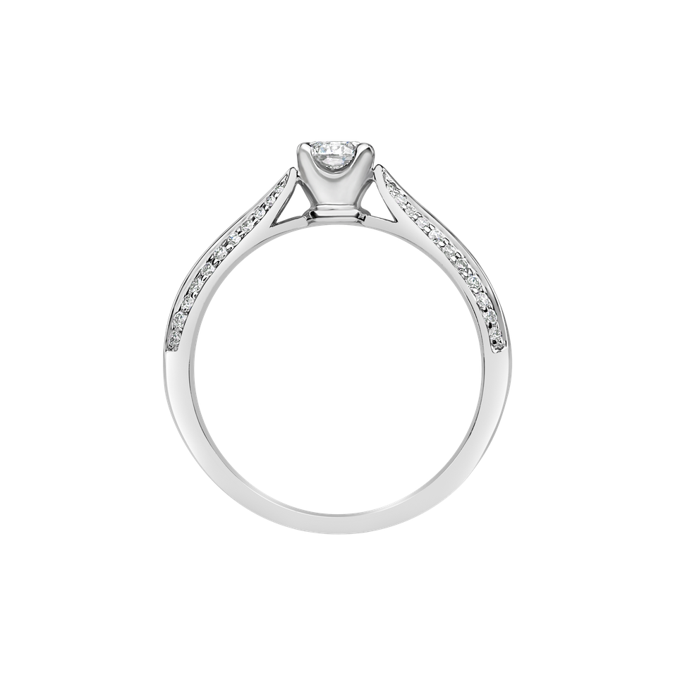 Prsteň s diamantmi Love Ray