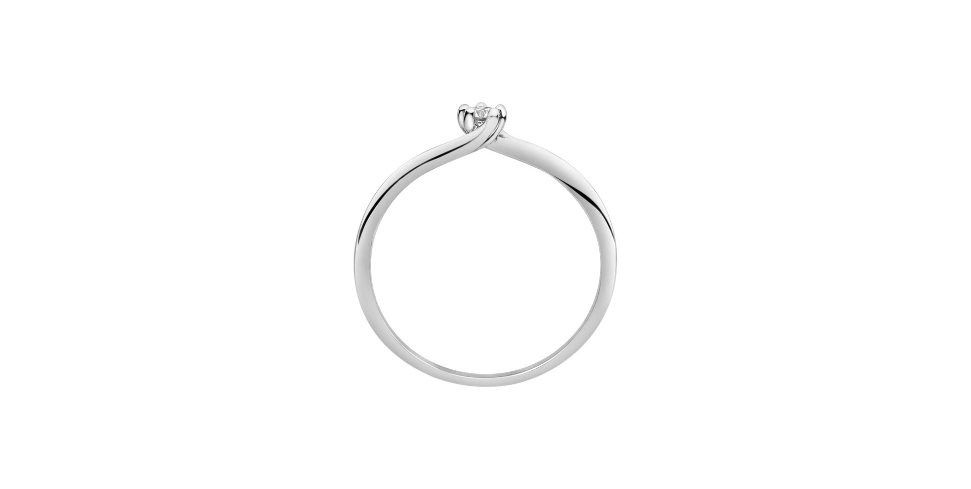 Prsteň s diamantom Vivid Love