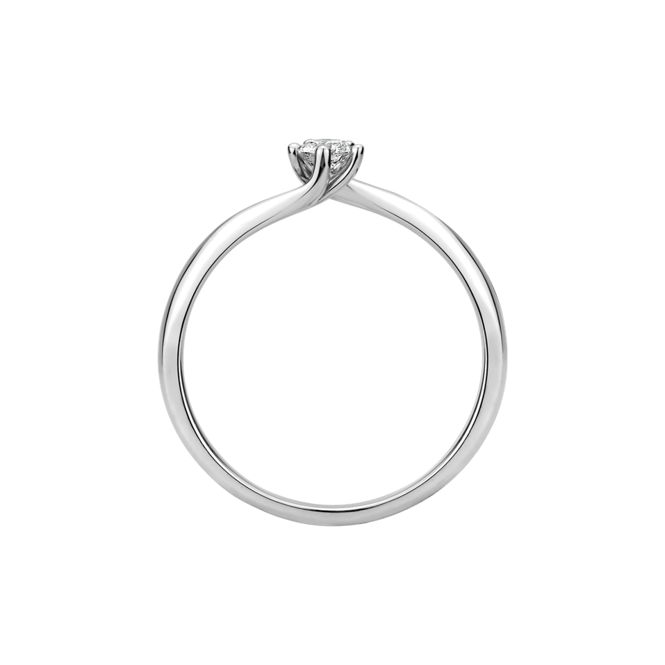 Prsteň s diamantom Vivid Love