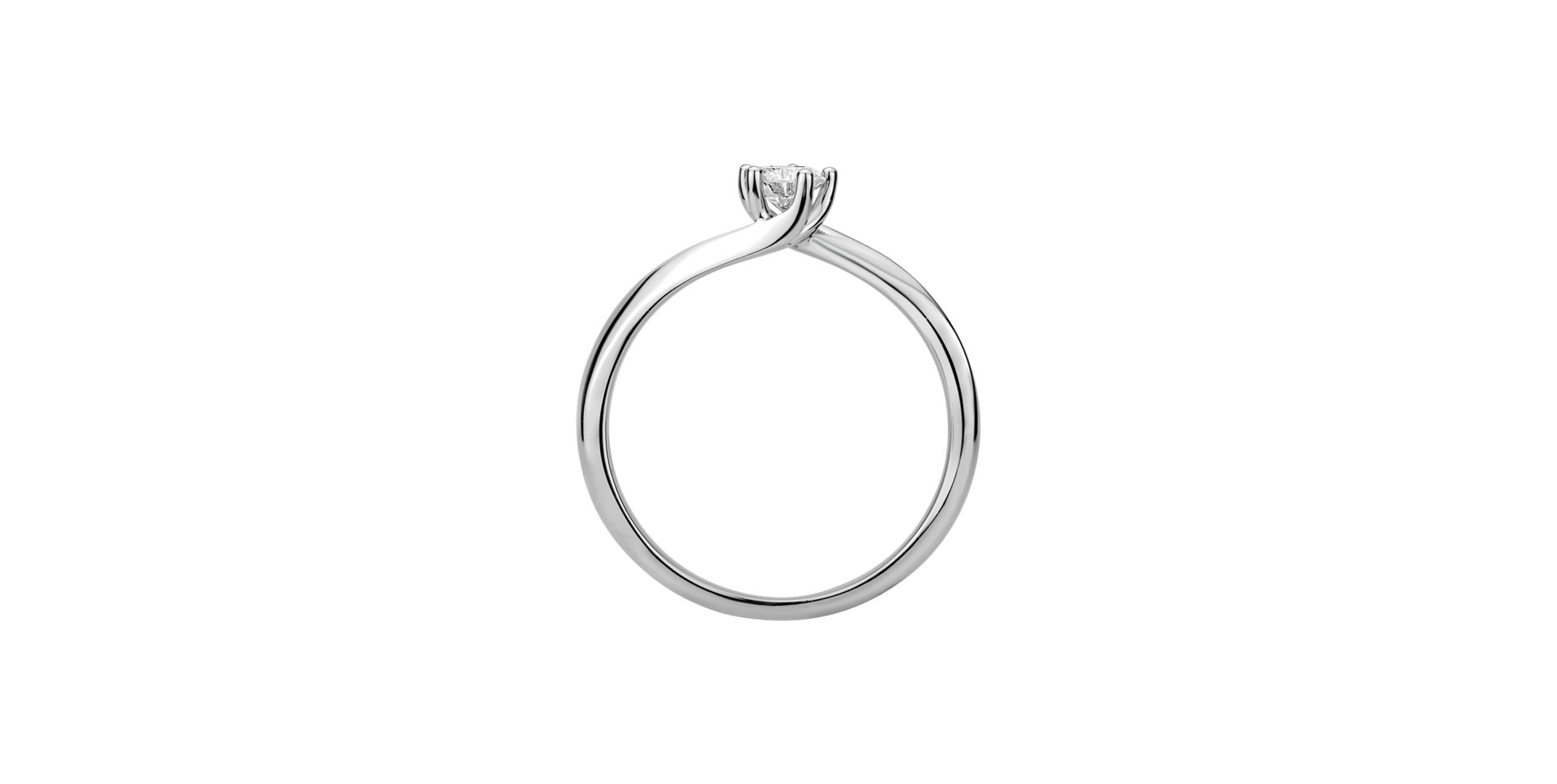 Prsteň s diamantom Vivid Love