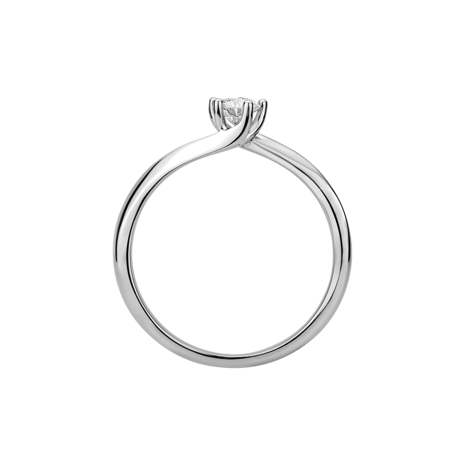 Prsteň s diamantom Vivid Love