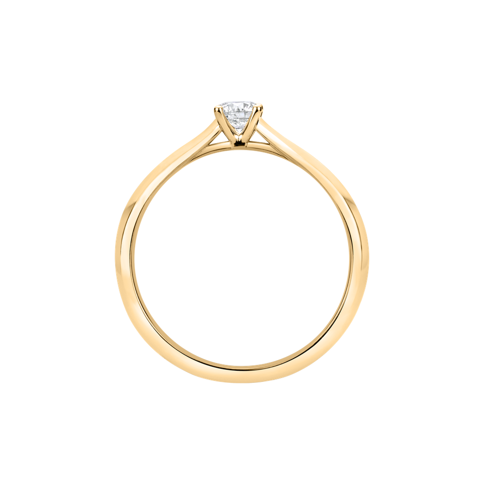 Prsteň s diamantom Divine Love