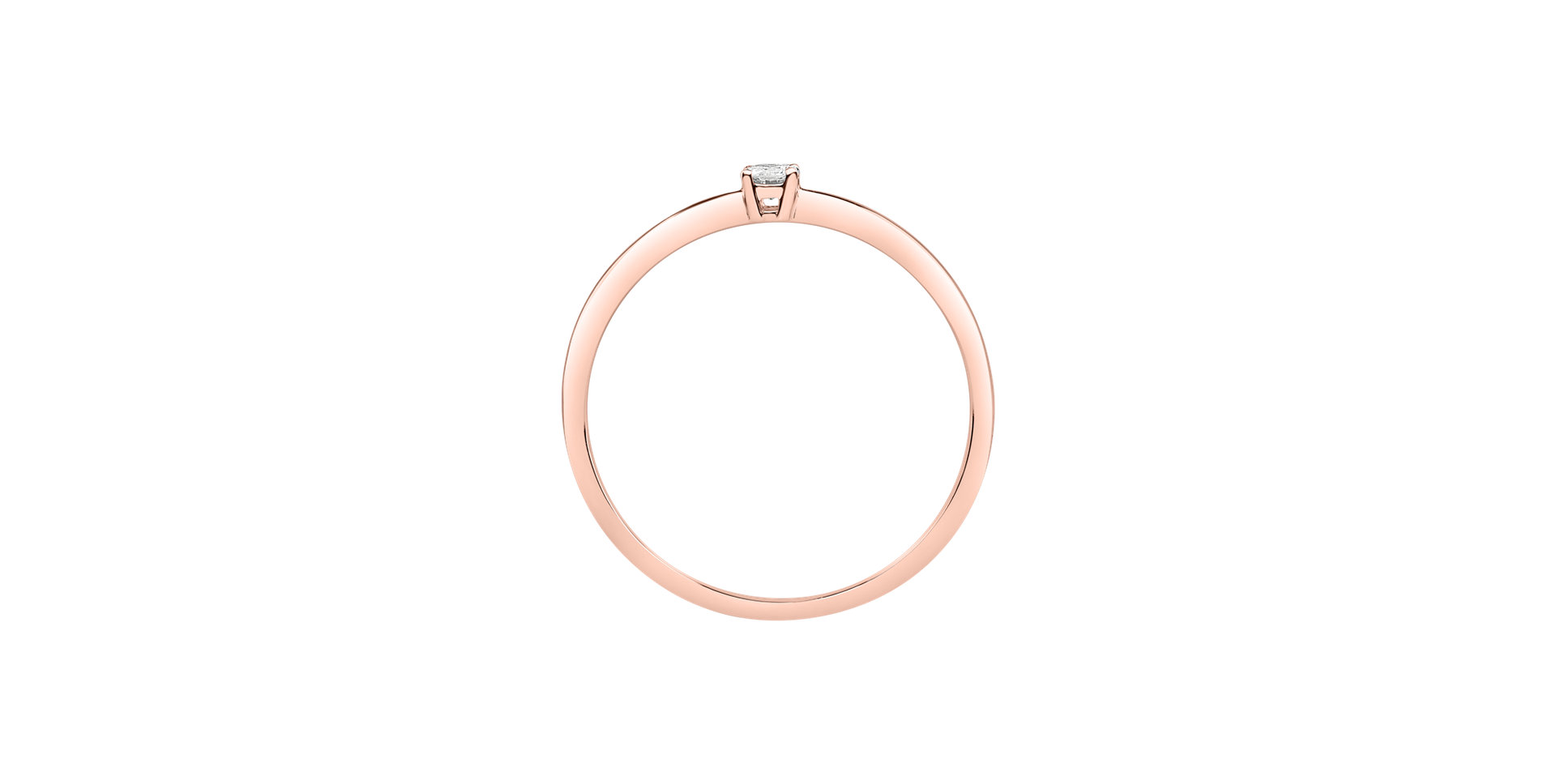 Prsteň s diamantom Space Dream