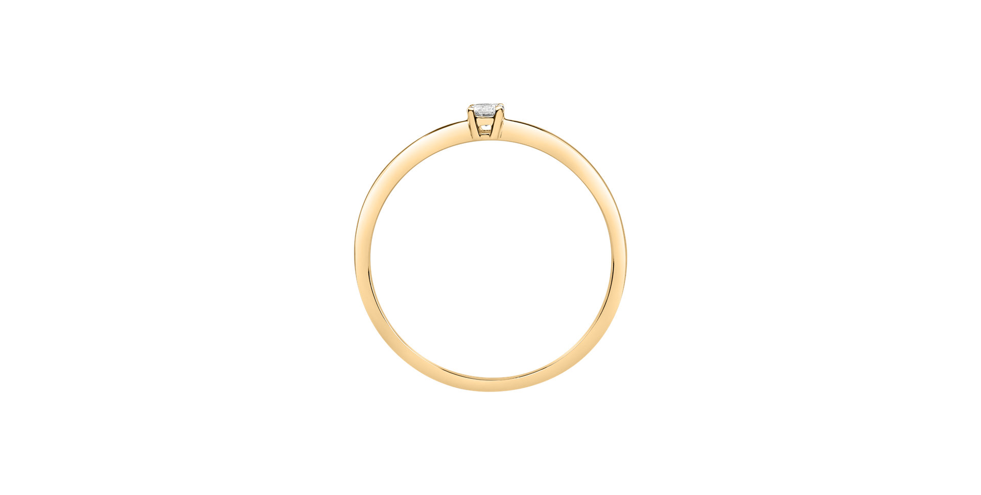 Prsteň s diamantom Space Dream