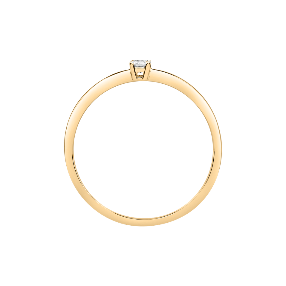 Prsteň s diamantom Space Dream