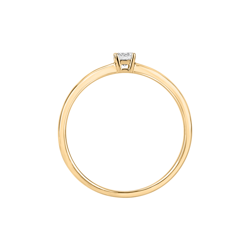 Prsteň s diamantom Space Dream