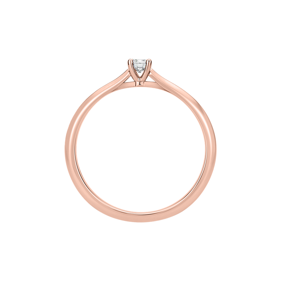 Prsteň s diamantom Divine Love