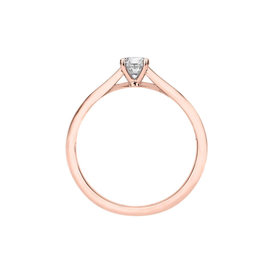 Prsteň s diamantom Divine Love