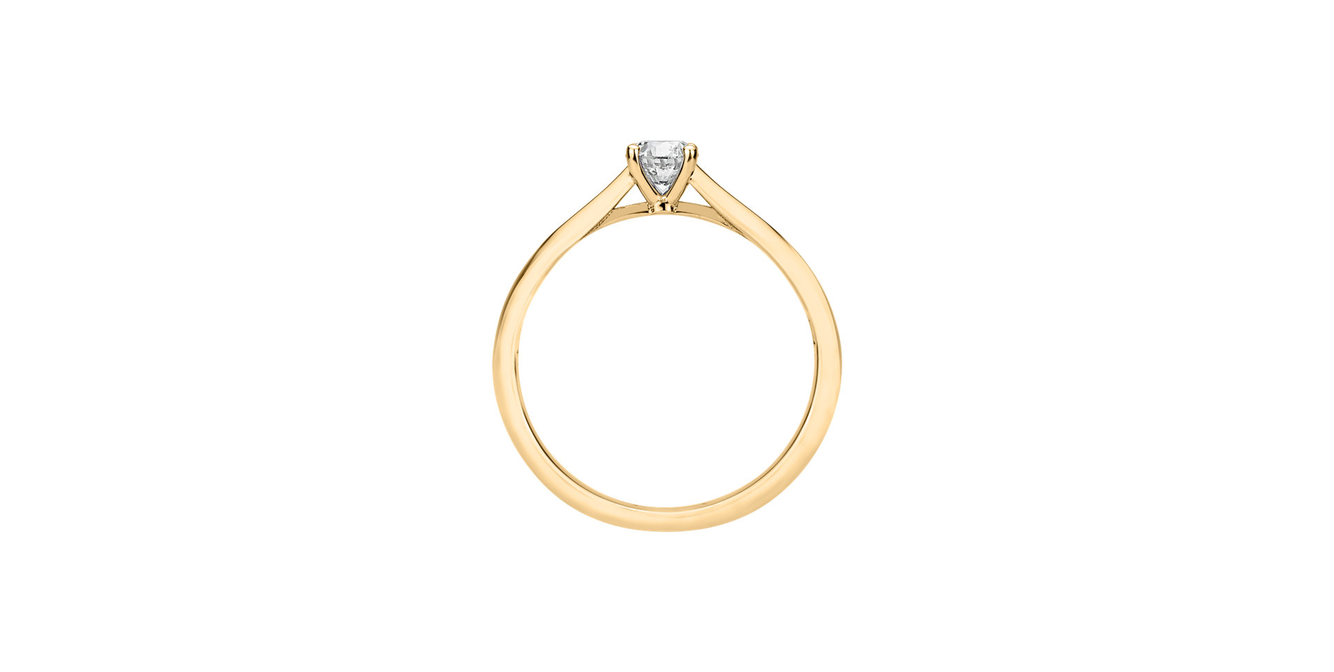 Prsteň s diamantom Divine Love