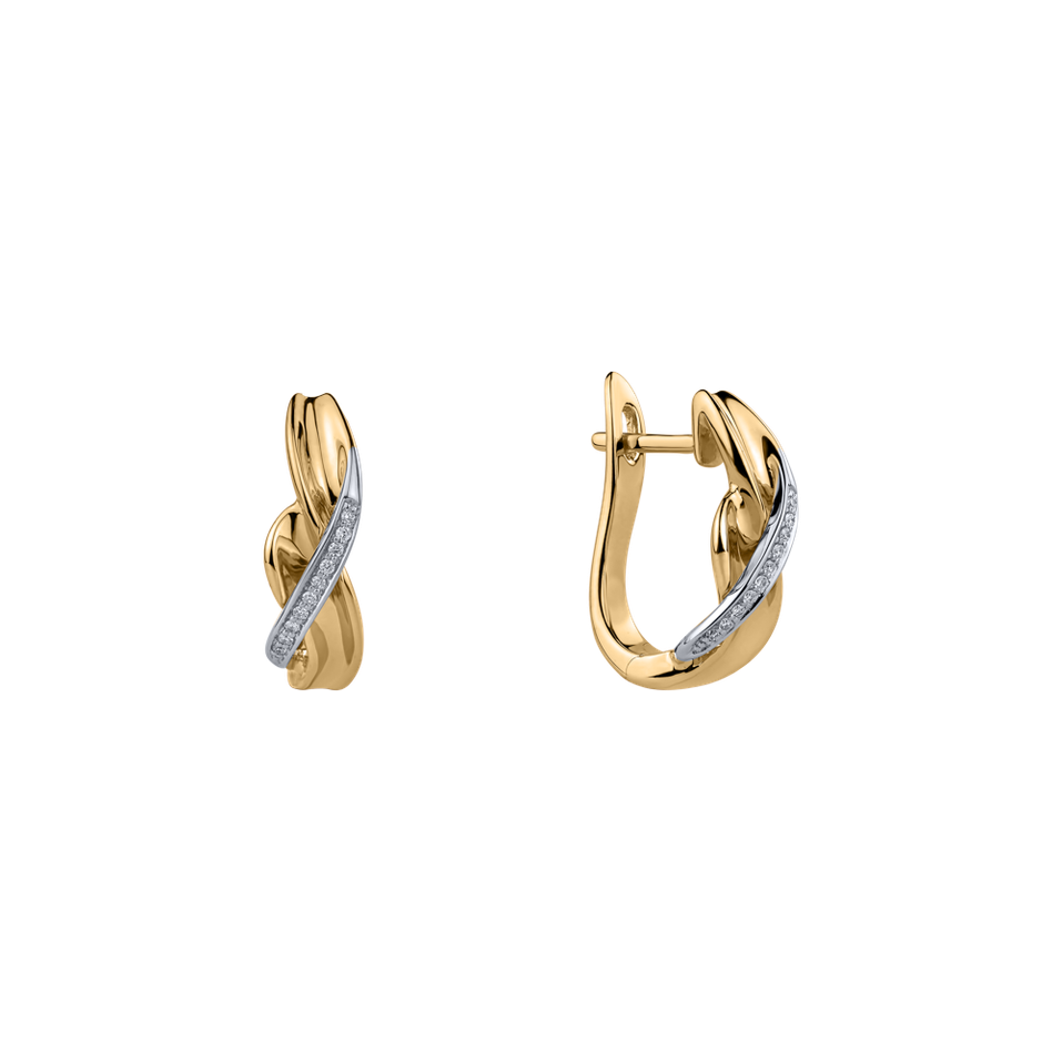 Náušnice s diamantmi Fatal Vesper