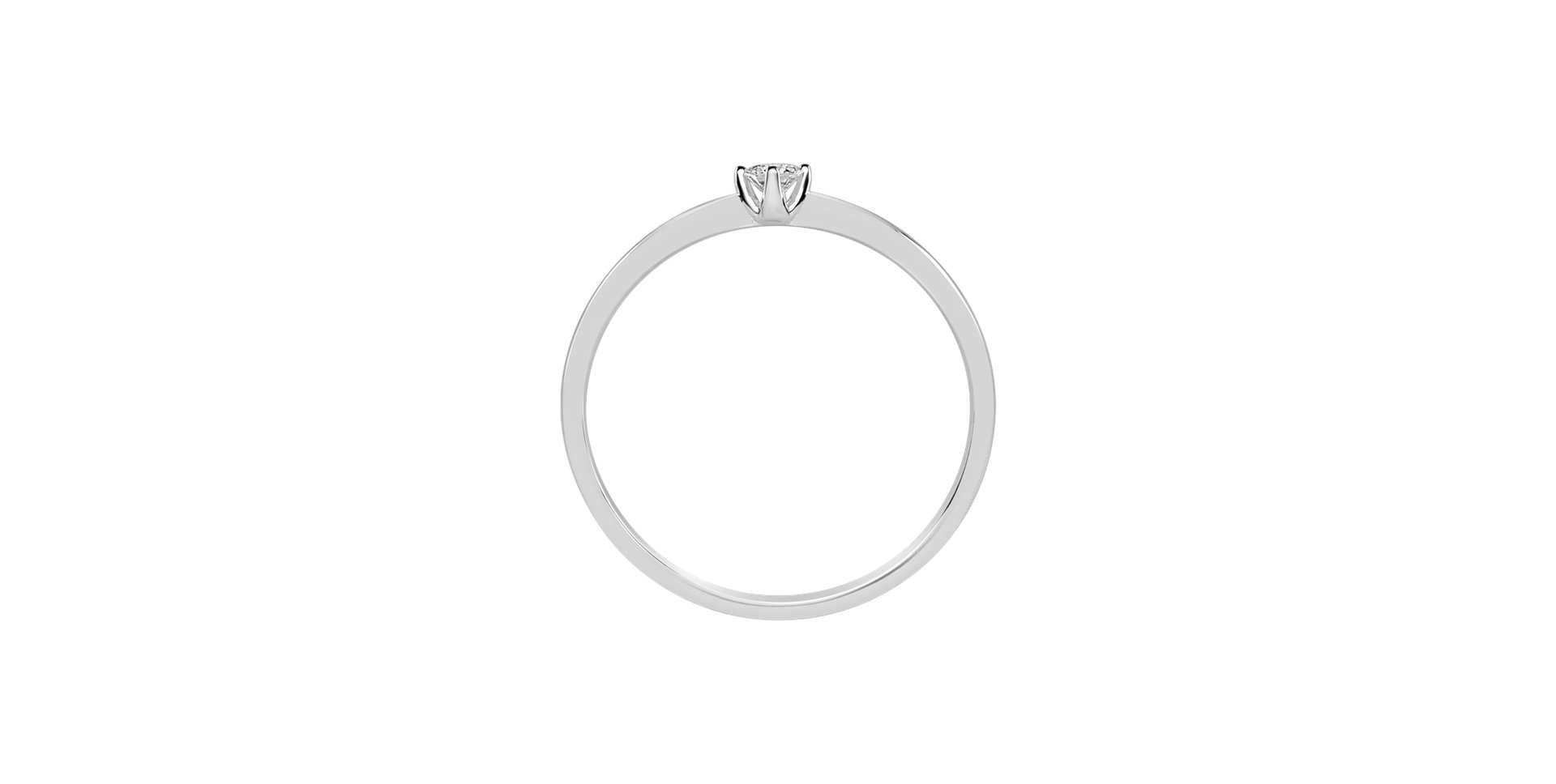 Prsteň s diamantom Love Glow