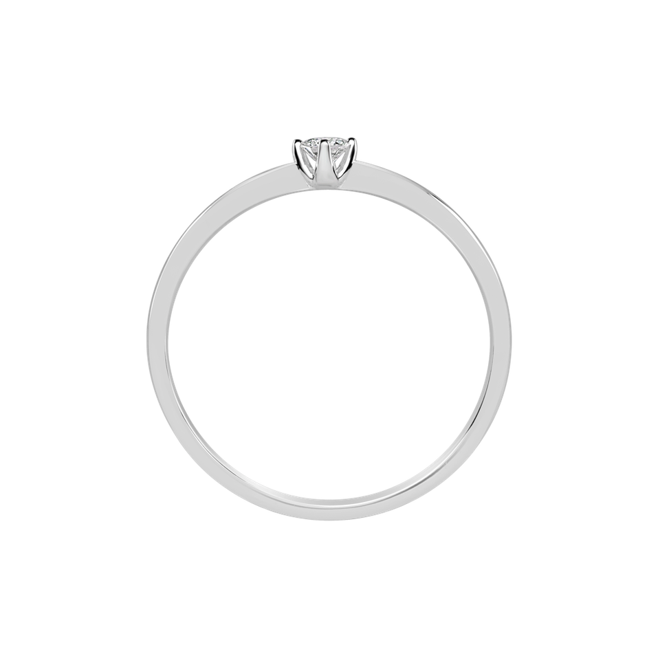 Prsteň s diamantom Love Glow