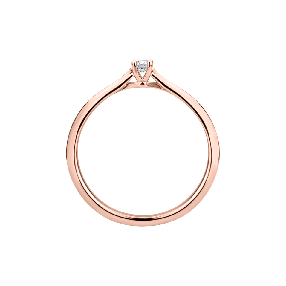 Prsteň s diamantom Divine Love