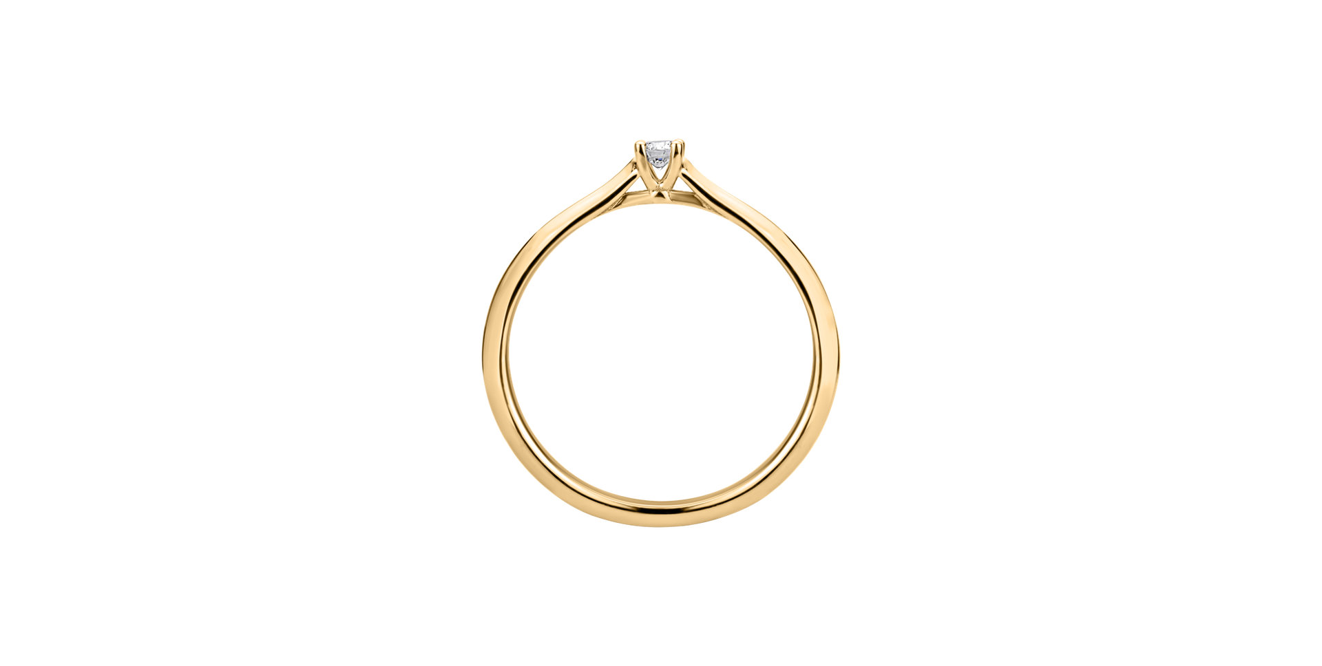 Prsteň s diamantom Divine Love