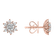 Náušnice s diamantmi Snow Star3