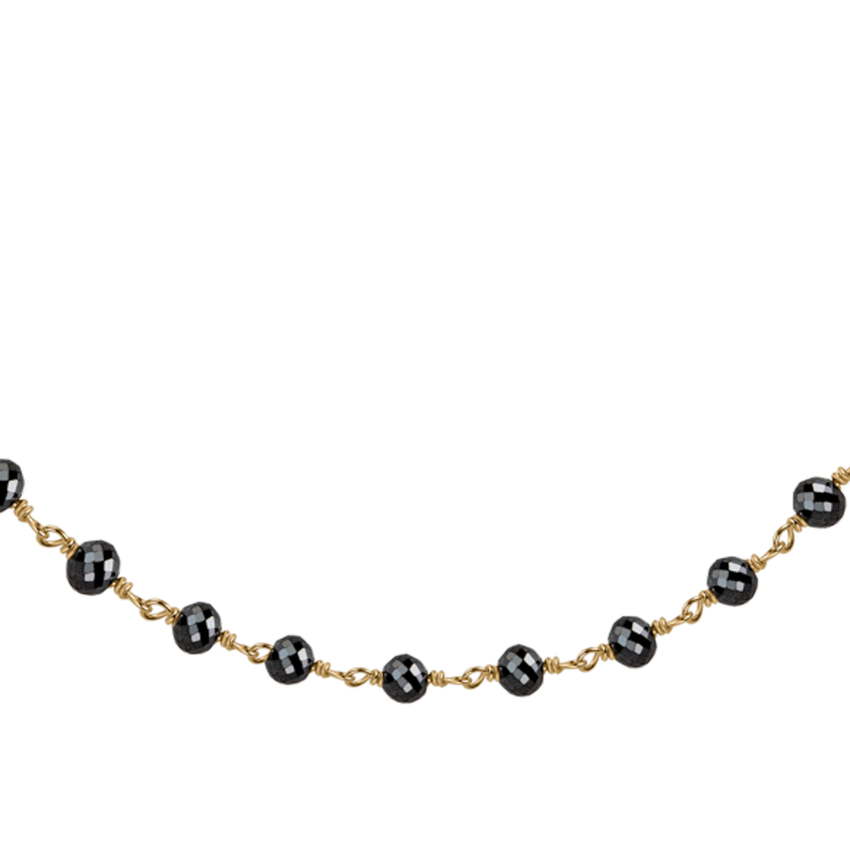 Náramok s čiernymi diamantmi Dark Melody