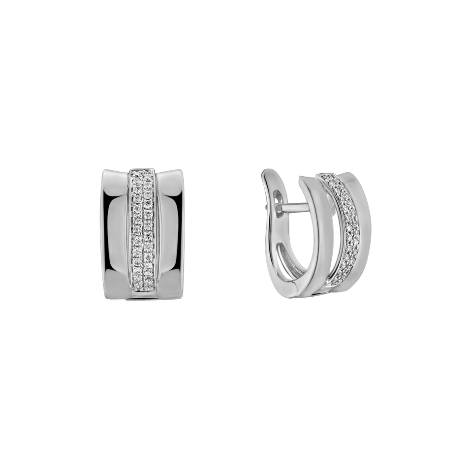 Náušnice s diamantmi Dream Symetry