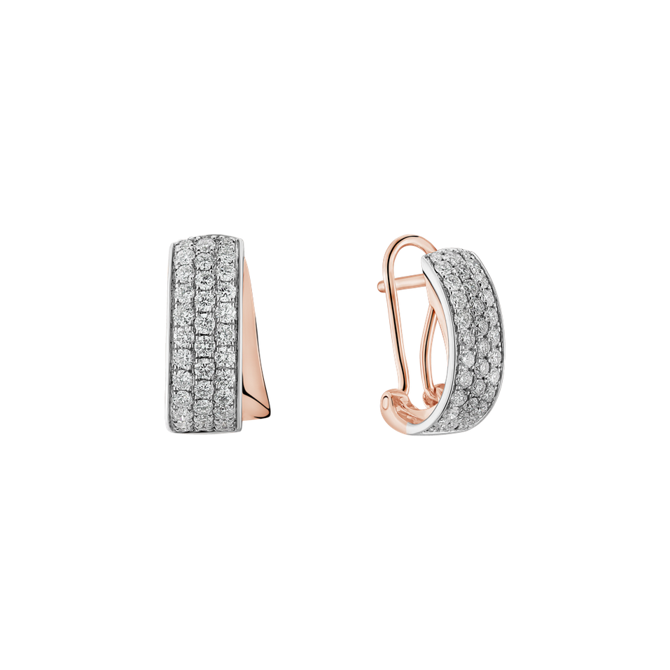 Náušnice s diamantmi Galaxy Poem