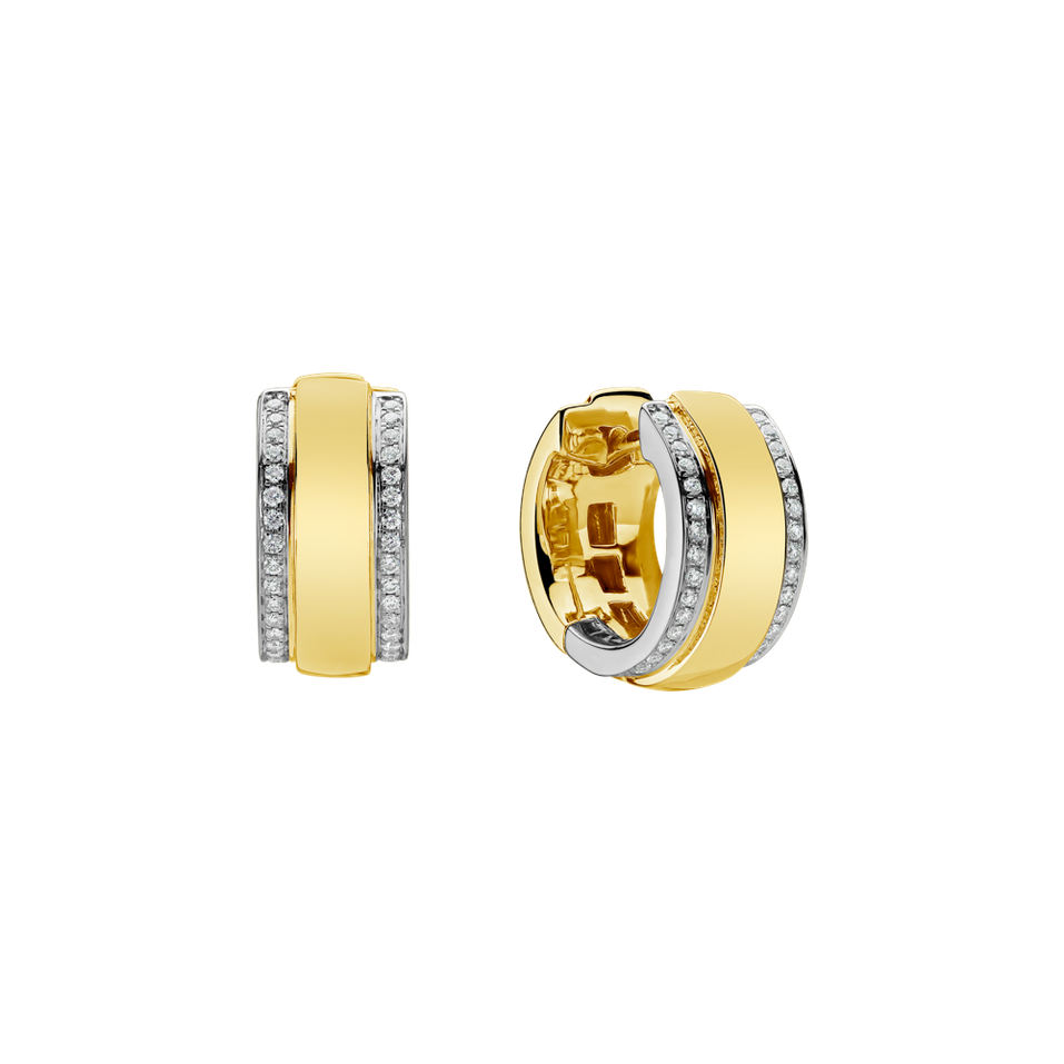 Náušnice s diamantmi Magical Miracle