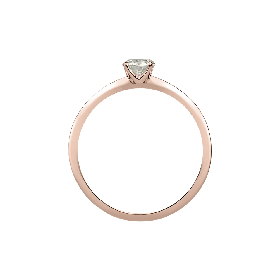 Prsteň s diamantom One Love