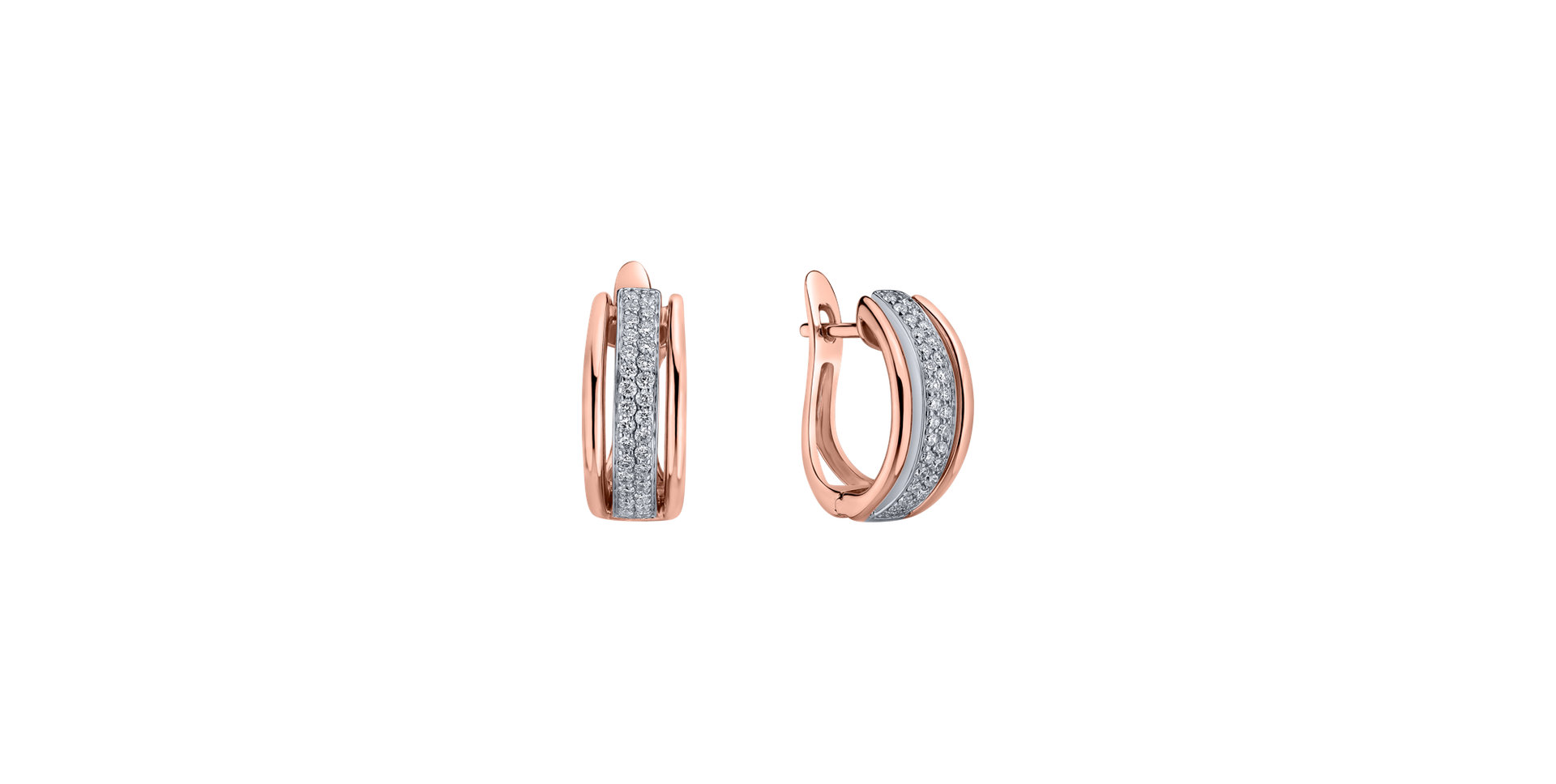 Náušnice s diamantmi Daylight Glory