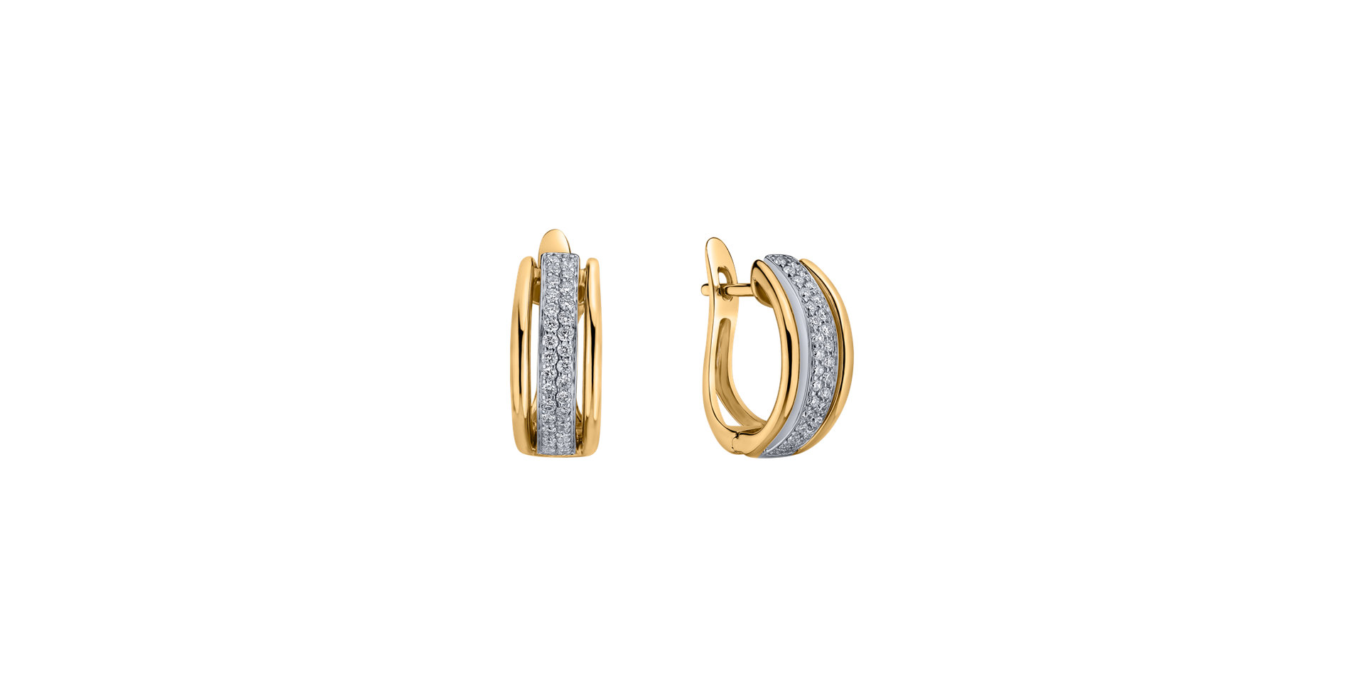 Náušnice s diamantmi Daylight Glory