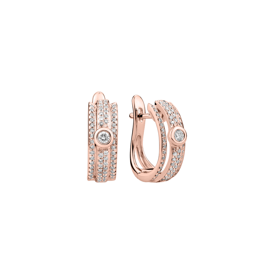 Náušnice s diamantmi Fairytale Sparkle