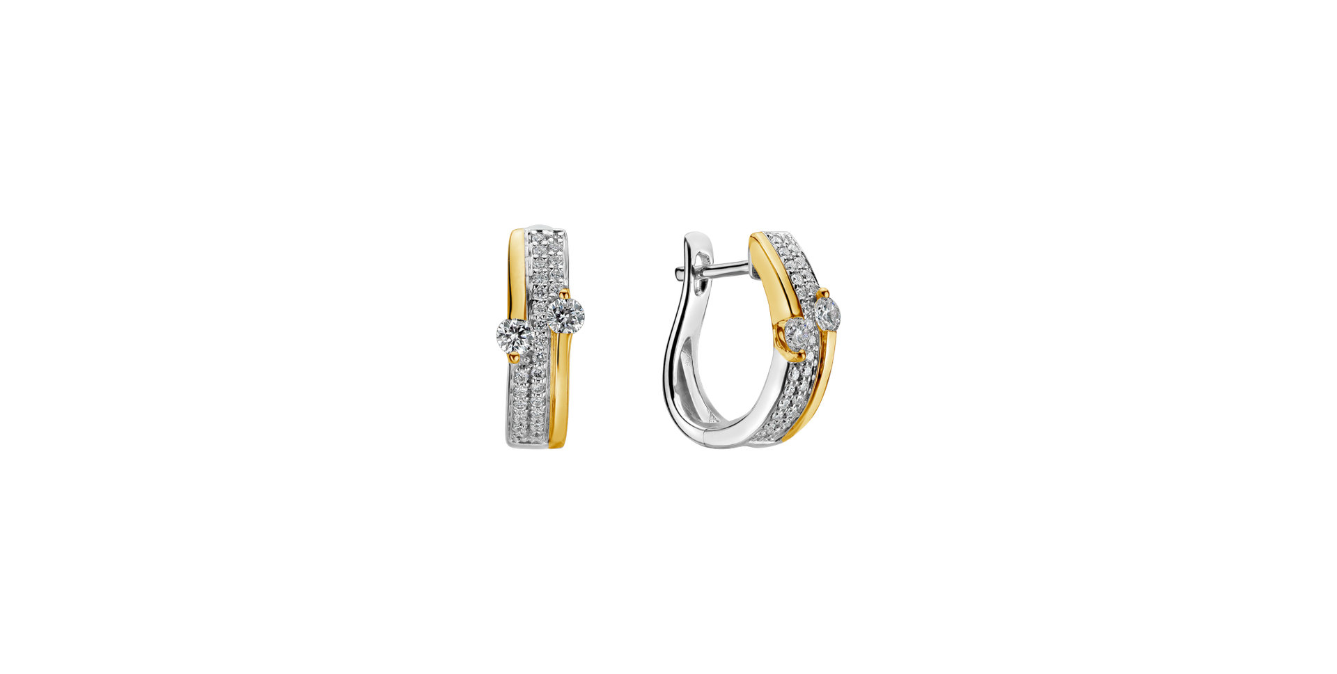 Náušnice s diamantmi Alchemy Essence