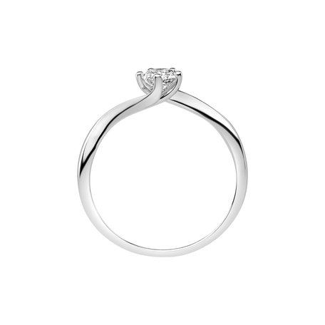 Prsteň s diamantom Vivid Love