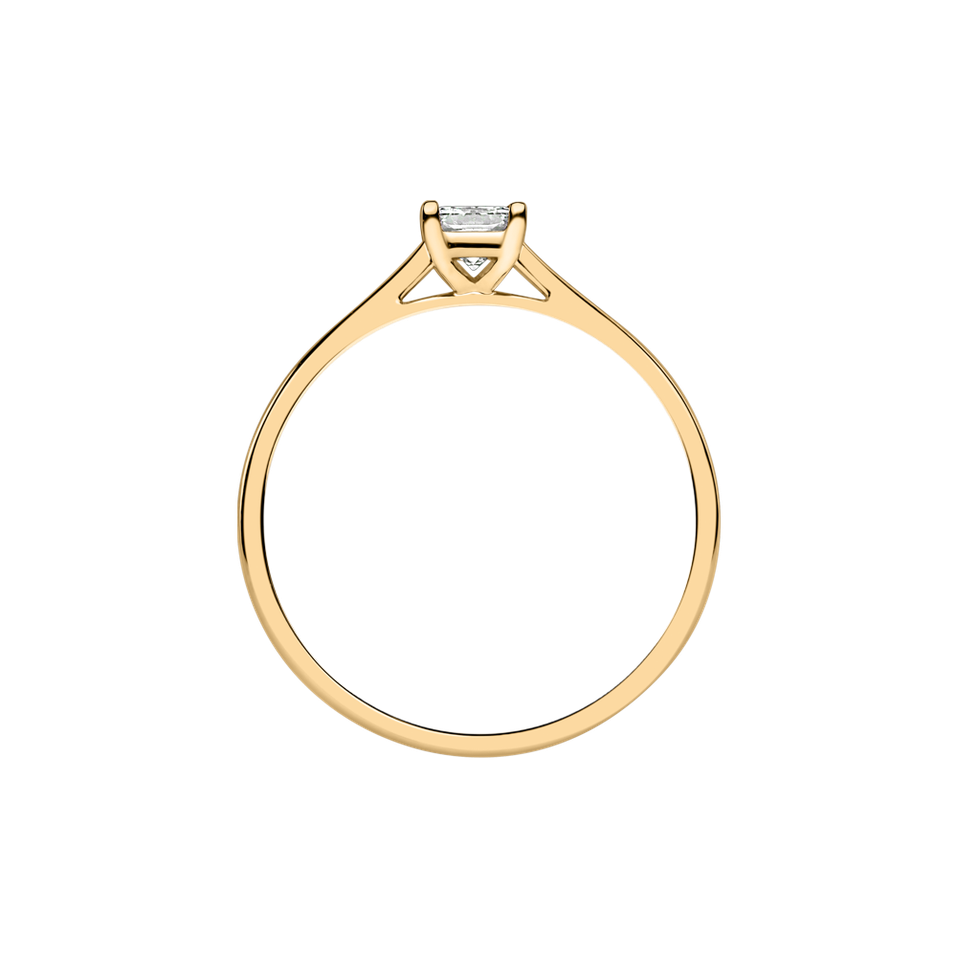 Prsteň s diamantom Brilliant Spark