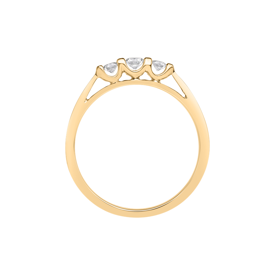Prsteň s diamantmi Shards of Hope