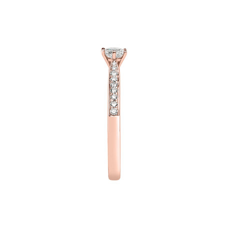Prsteň s diamantmi Midnight Romance