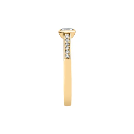 Prsteň s diamantmi Bold Love