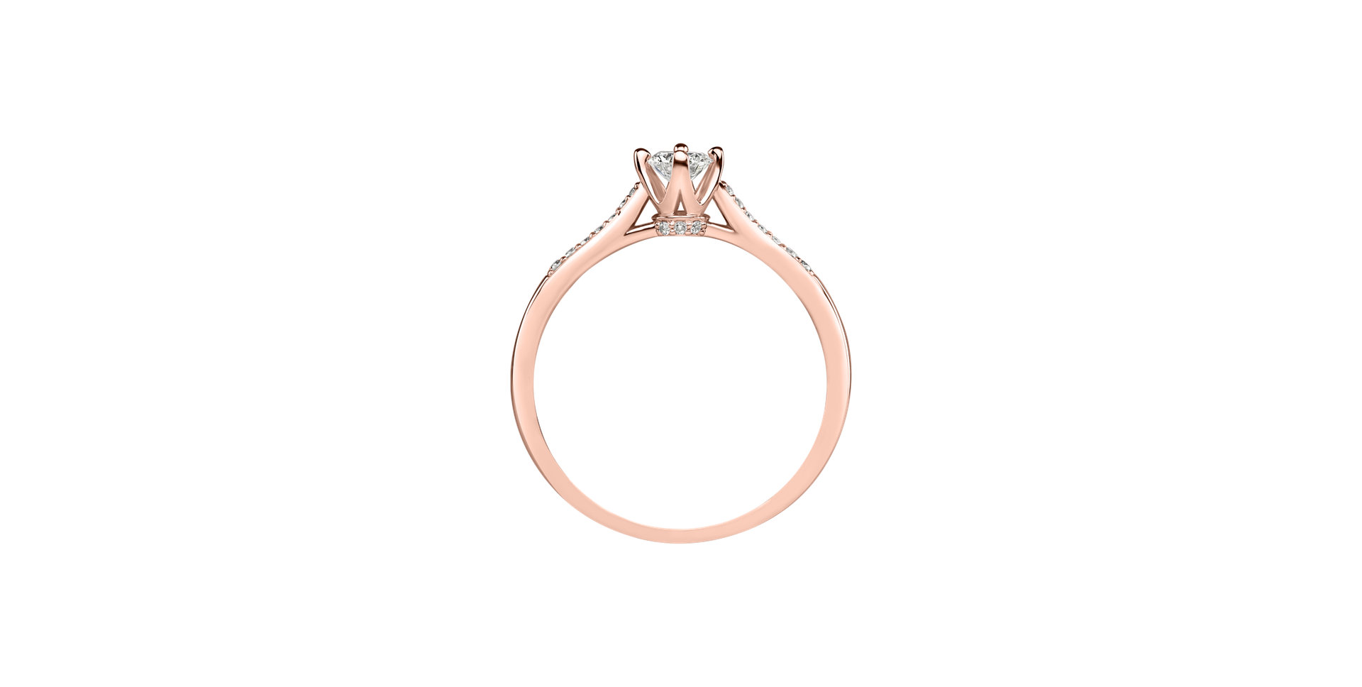 Prsteň s diamantmi Just Love