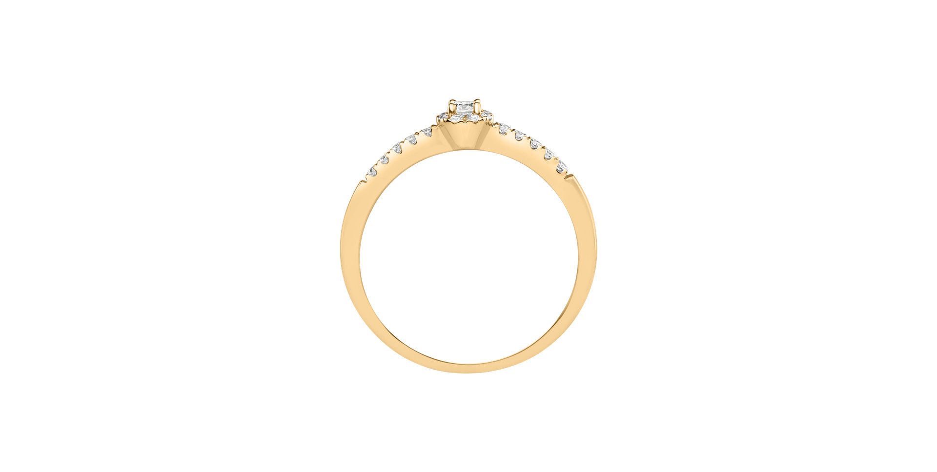 Prsteň s diamantmi Eternal Sparkle