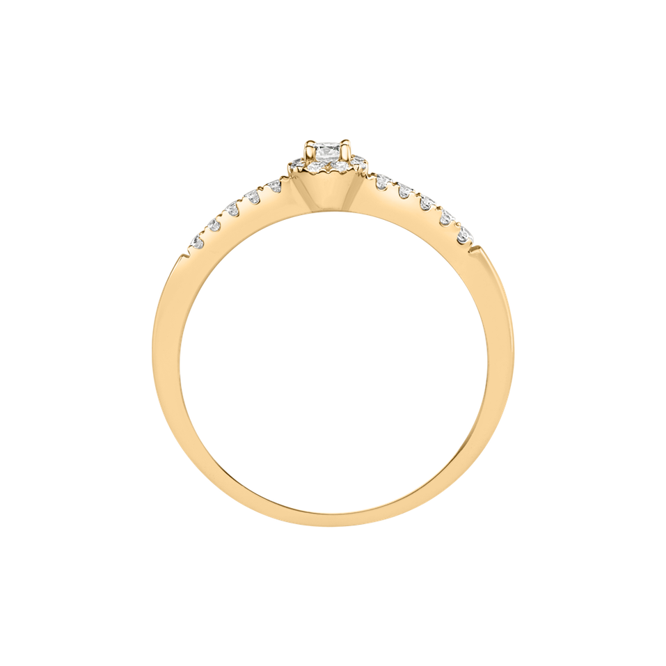 Prsteň s diamantmi Eternal Sparkle
