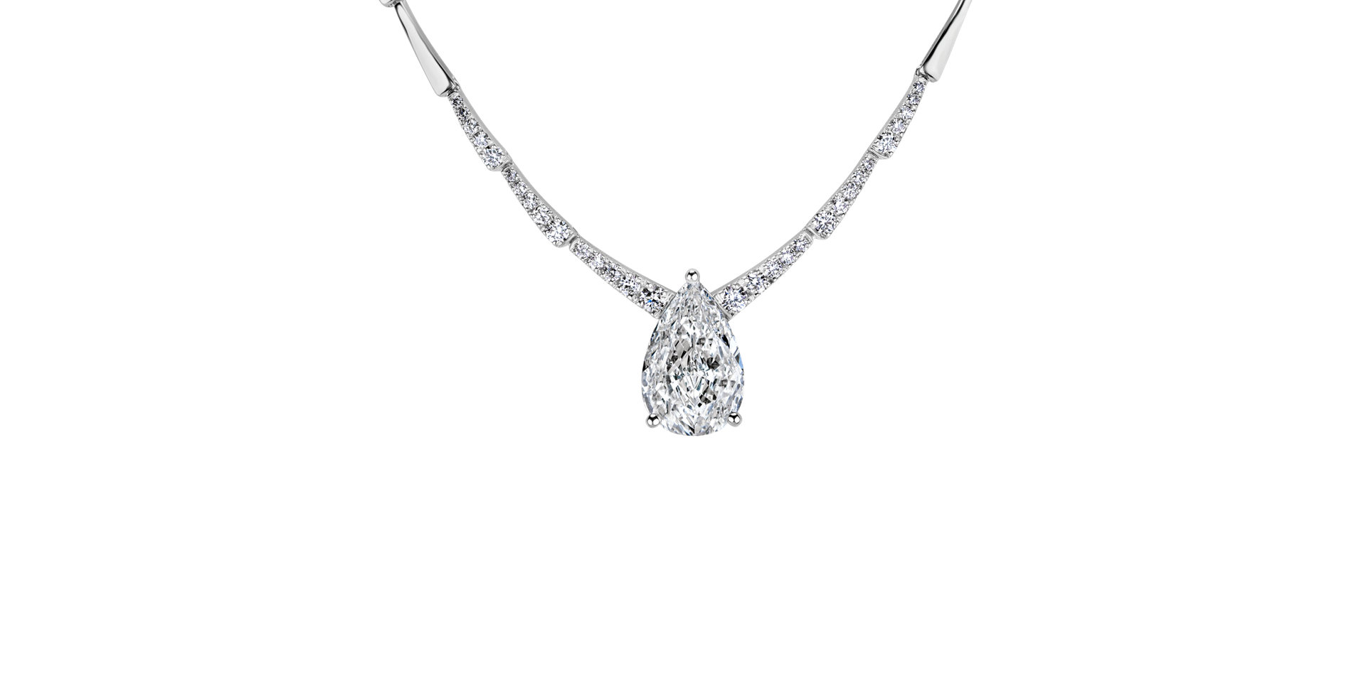 Náhrdelník s diamantmi Angelica