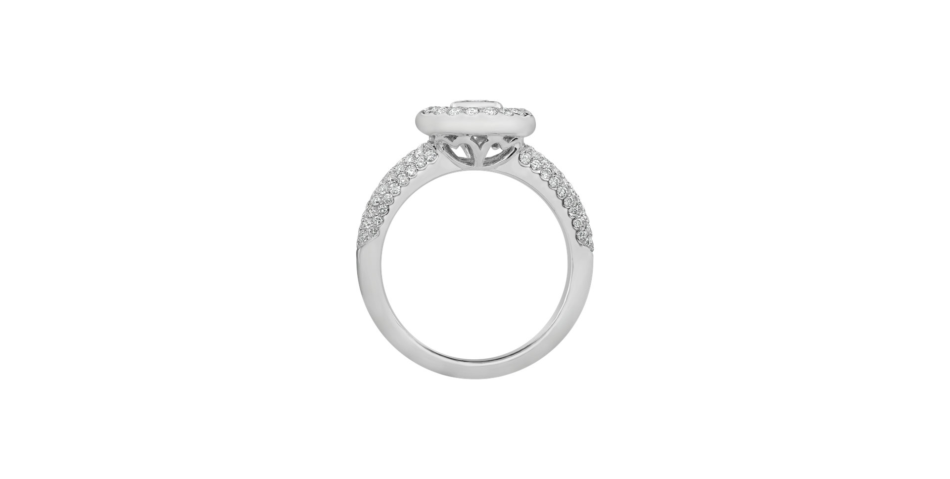 Prsteň s diamantmi Princess Luciana