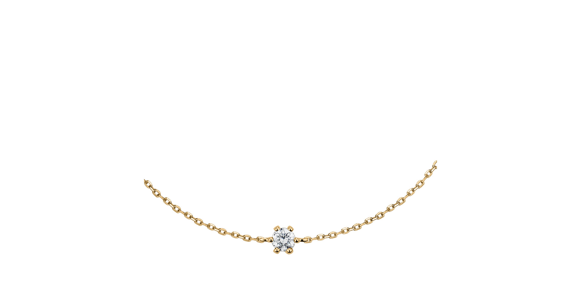 Náramok s diamantom Essential Shine