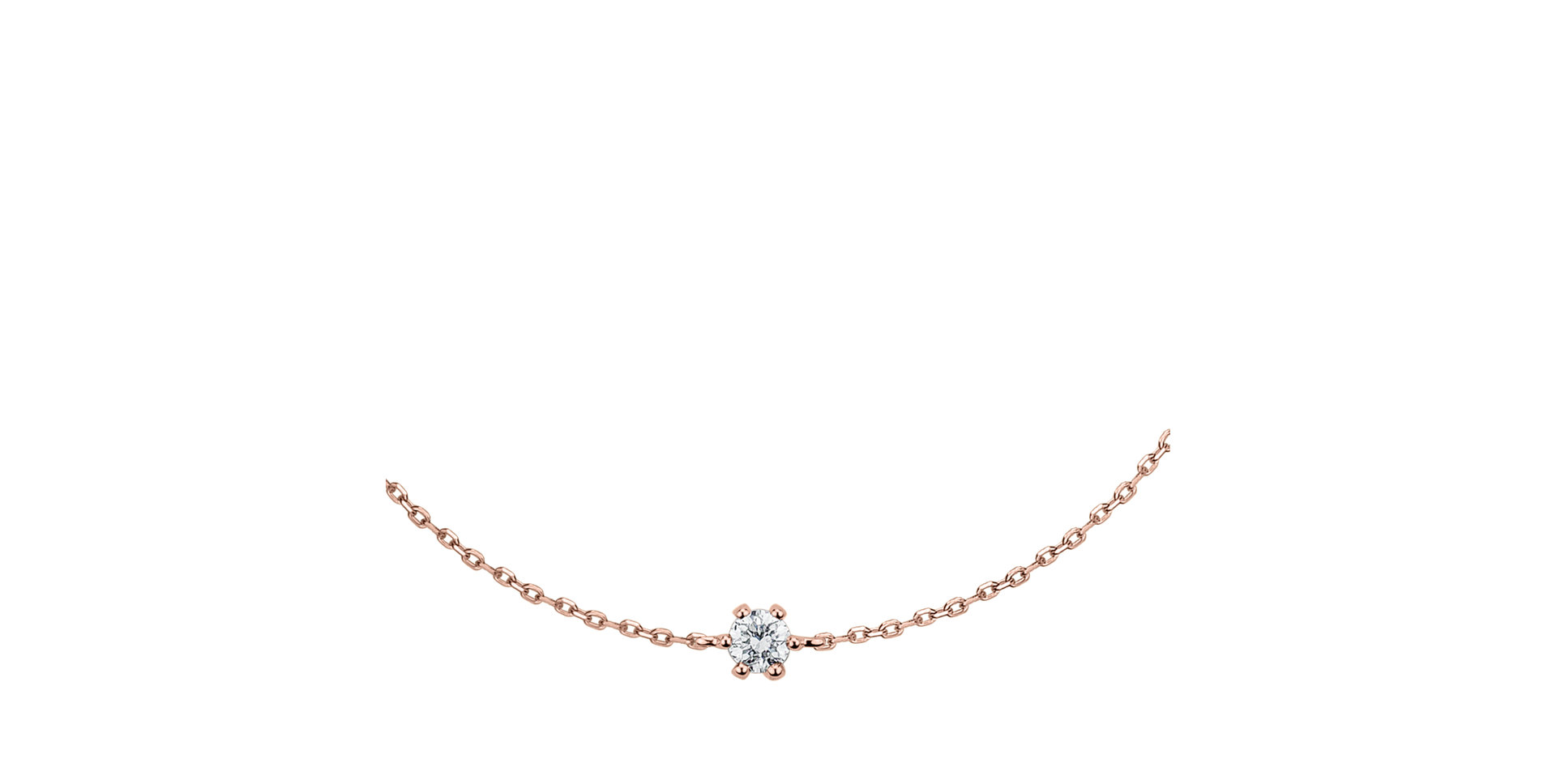 Náramok s diamantom Essential Shine