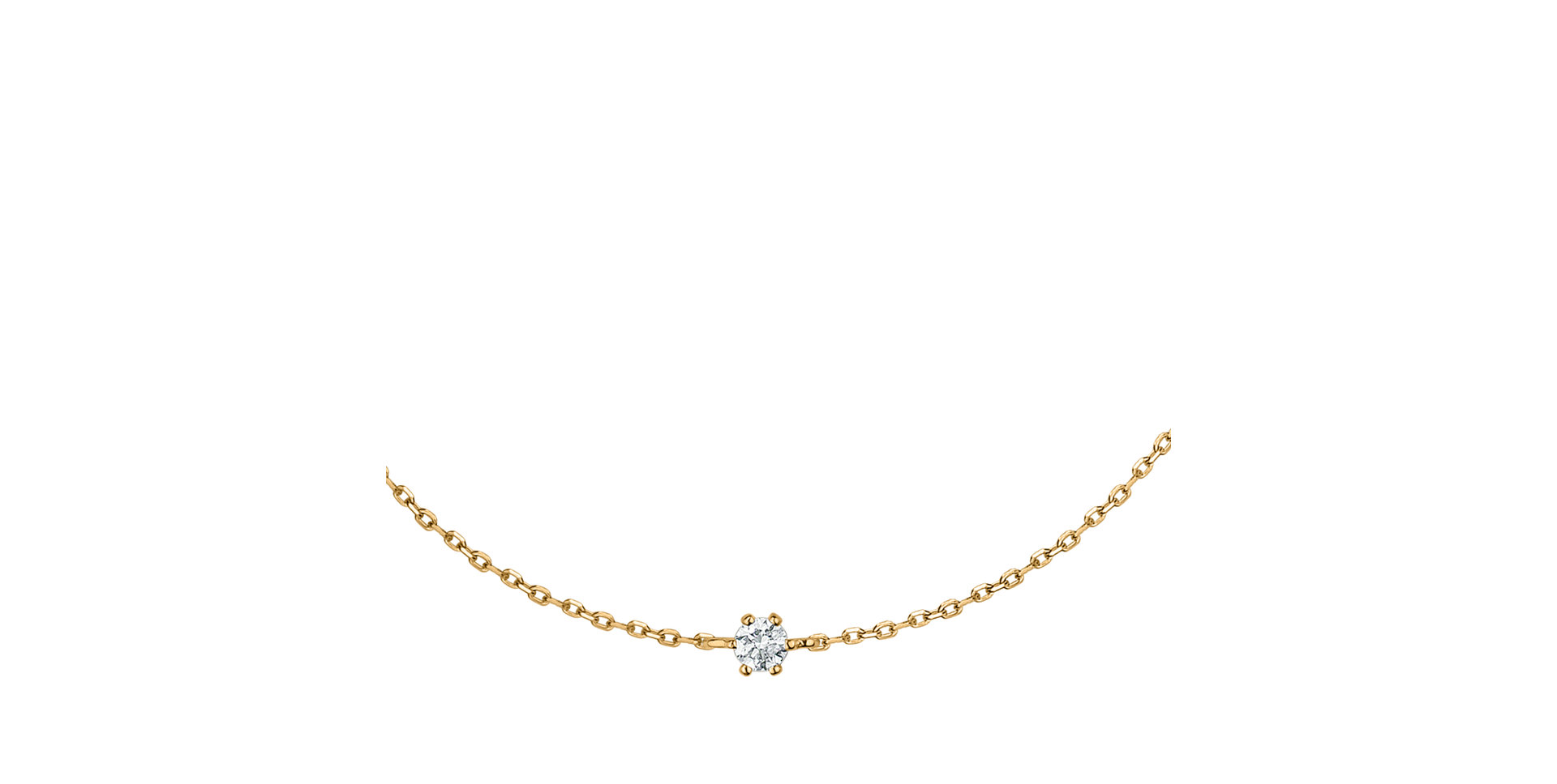 Náramok s diamantom Essential Shine