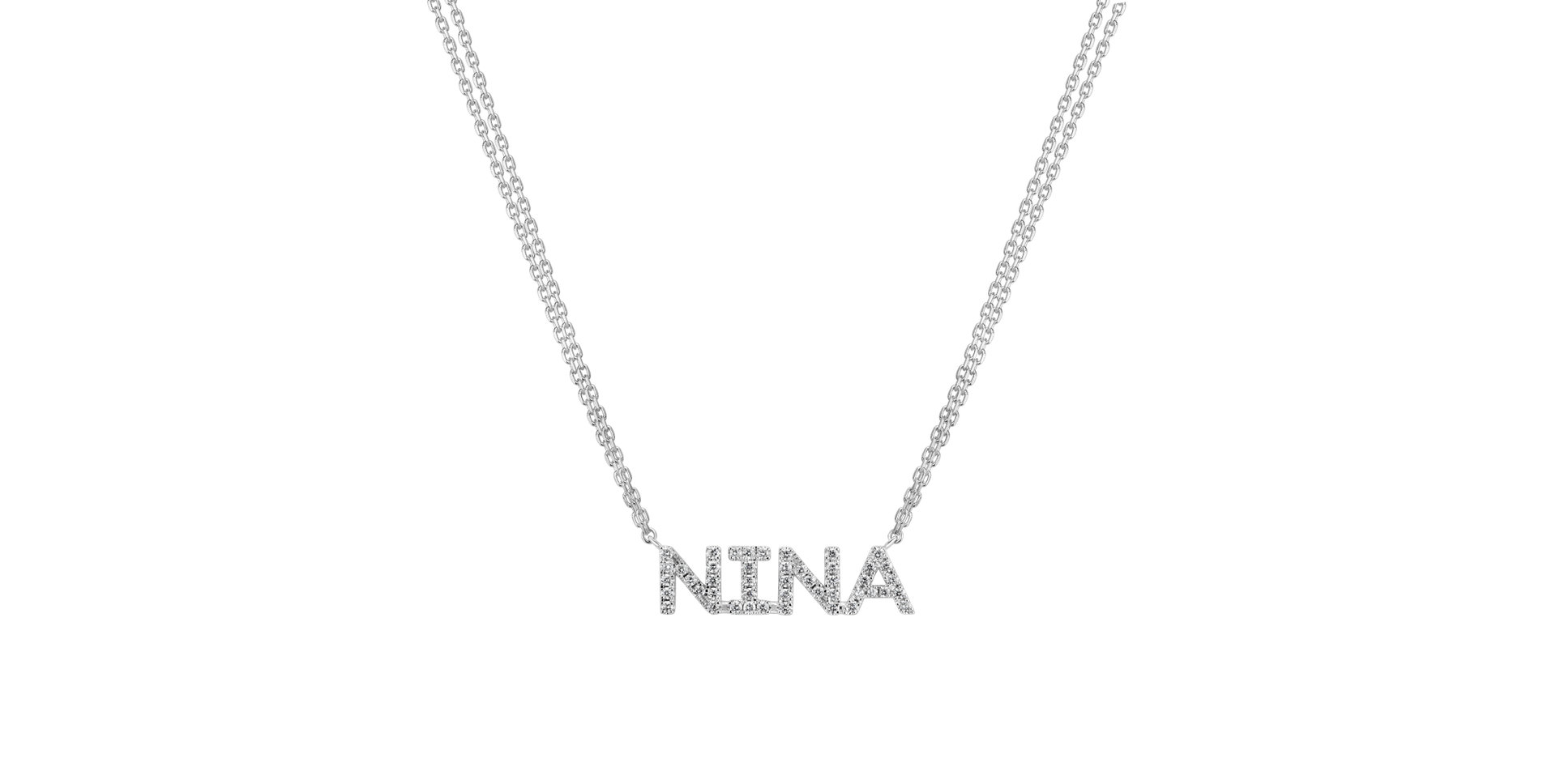 Náhrdelník s diamantmi Terzieff