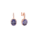 Náušnice s ametystom diamantmi Valerian3