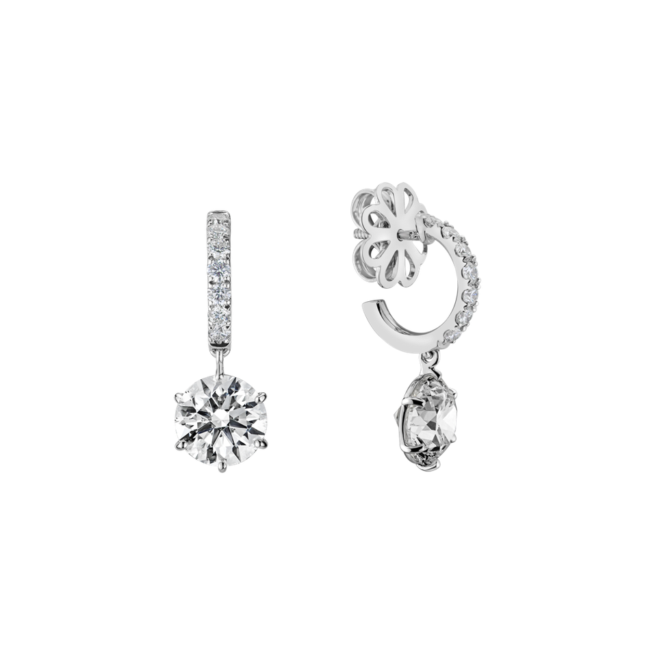 Náušnice s diamantmi Findabair