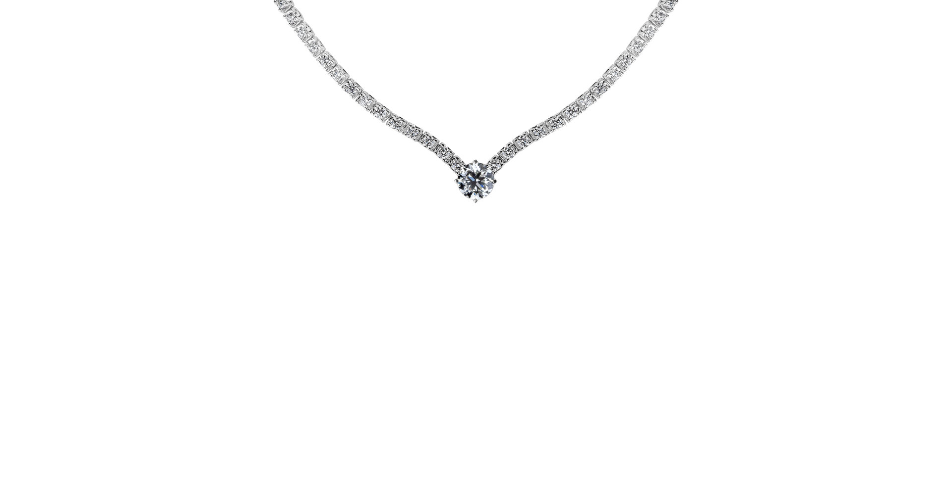 Náhrdelník s diamantmi Gremory