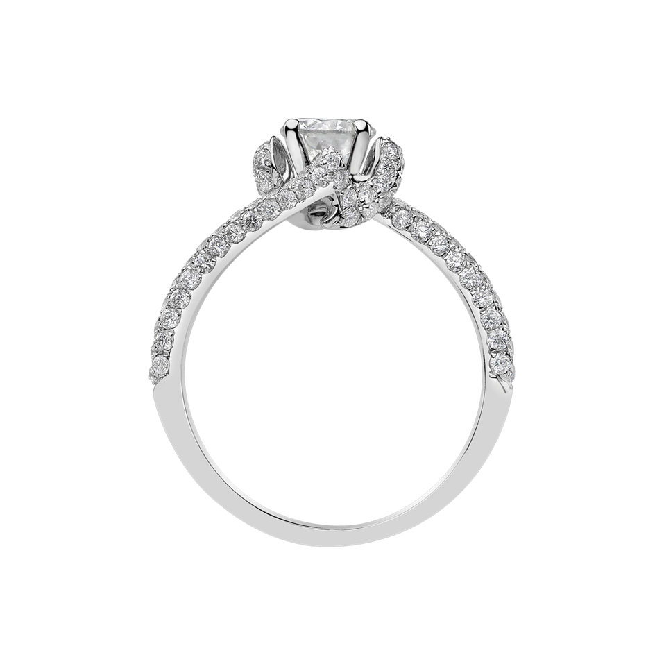 Prsteň s diamantmi Frozen Princess