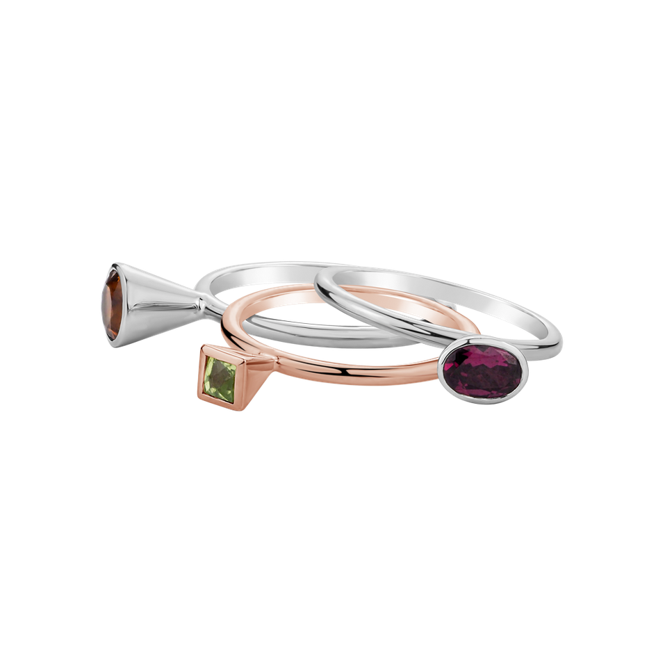 Prsteň s peridotom Synergy