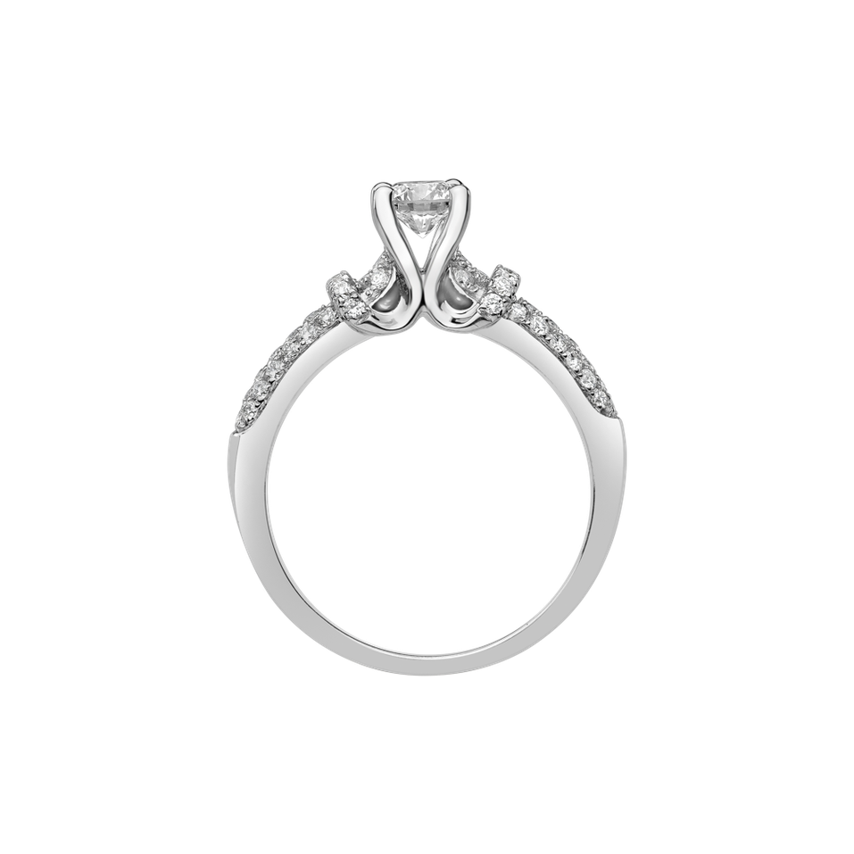 Prsteň s diamantmi Delphina