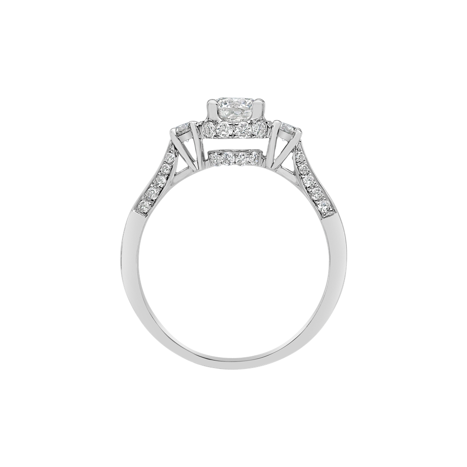 Prsteň s diamantmi Cornelia