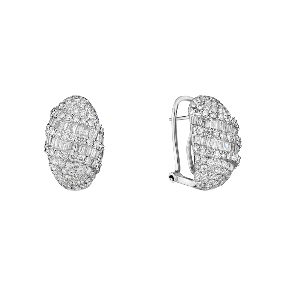 Náušnice s diamantmi Edda